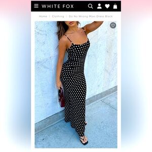 Perfect dress White Fox boutique